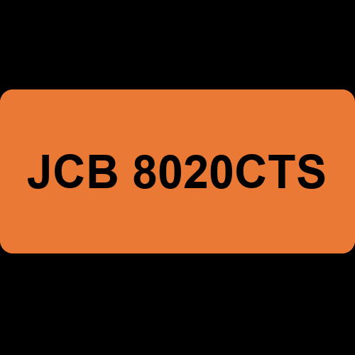 JCB 8020CTS